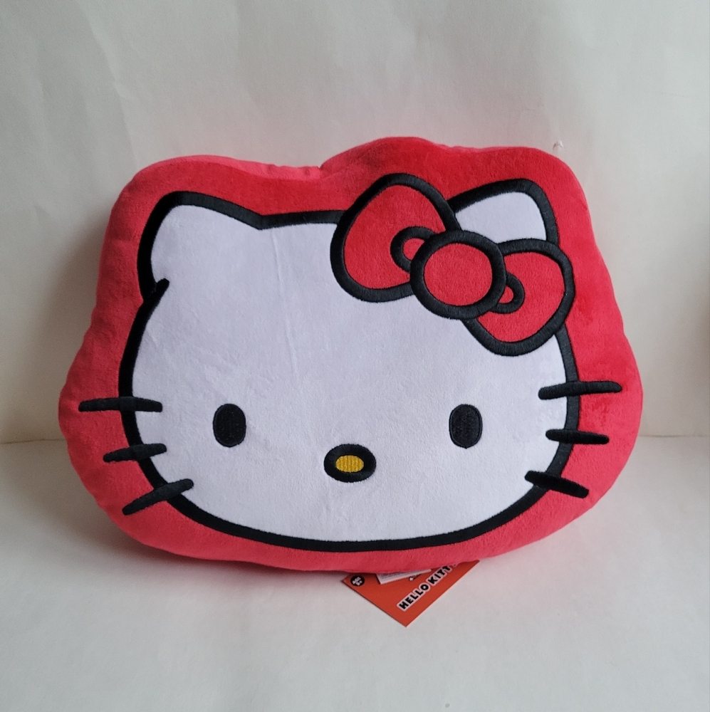 Hello Kitty Red and White Pillow